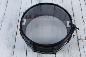 Tama Metalworks Steel Snare Drum 14 x 6.5 Snare Matte Black BST1465BK