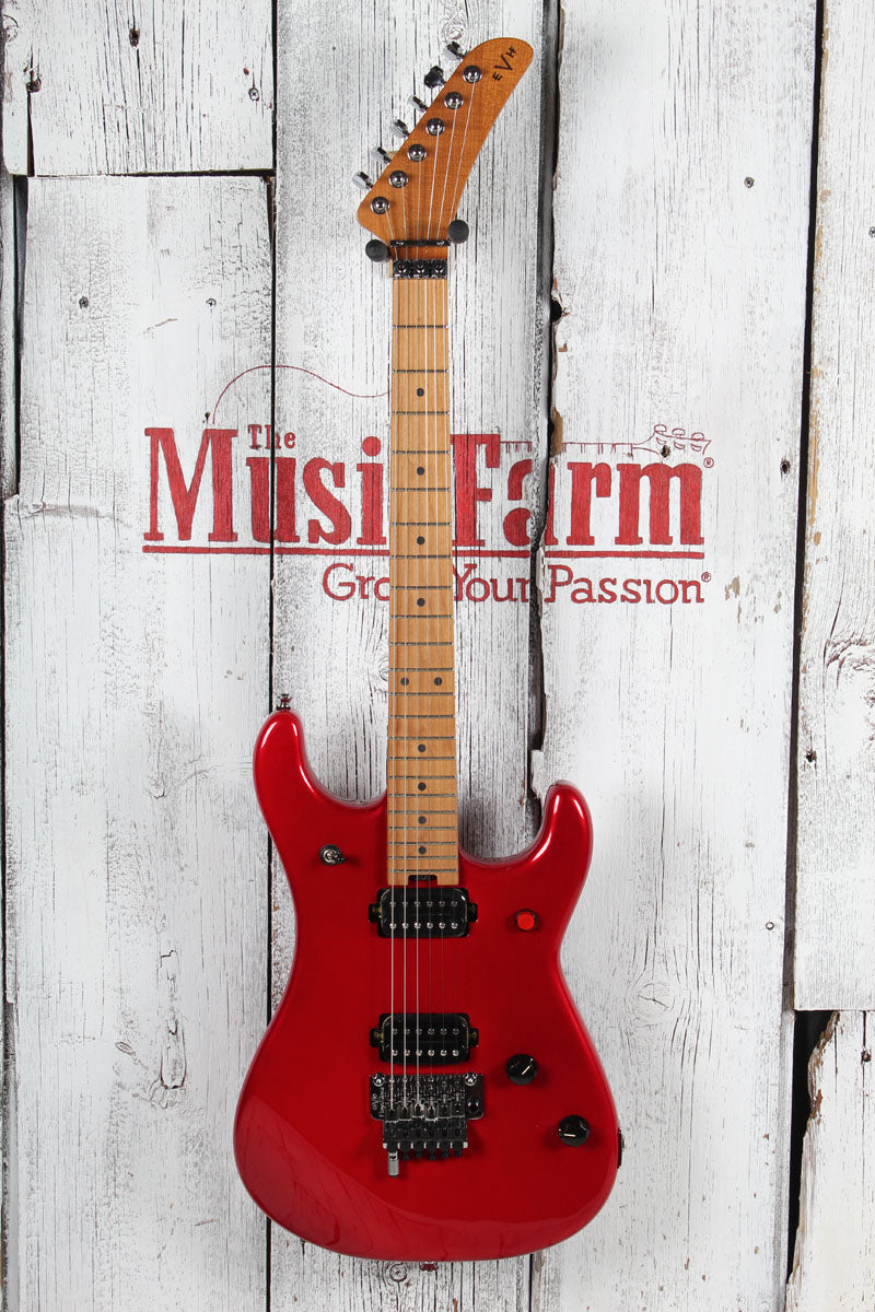 EVH 5150 Series Deluxe Electric Guitar Candy Apple Red Metallic with Gig Bag