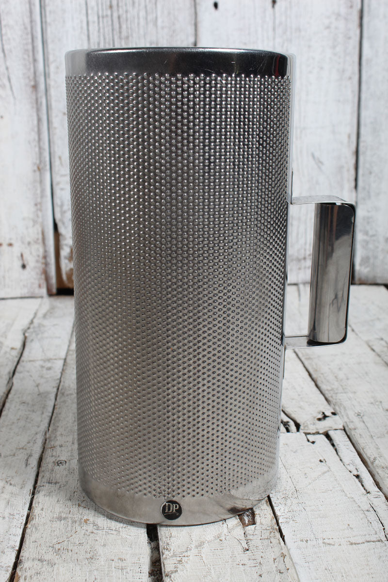 D'Luca Professional Large Stainless Steel Guiro with Scraper