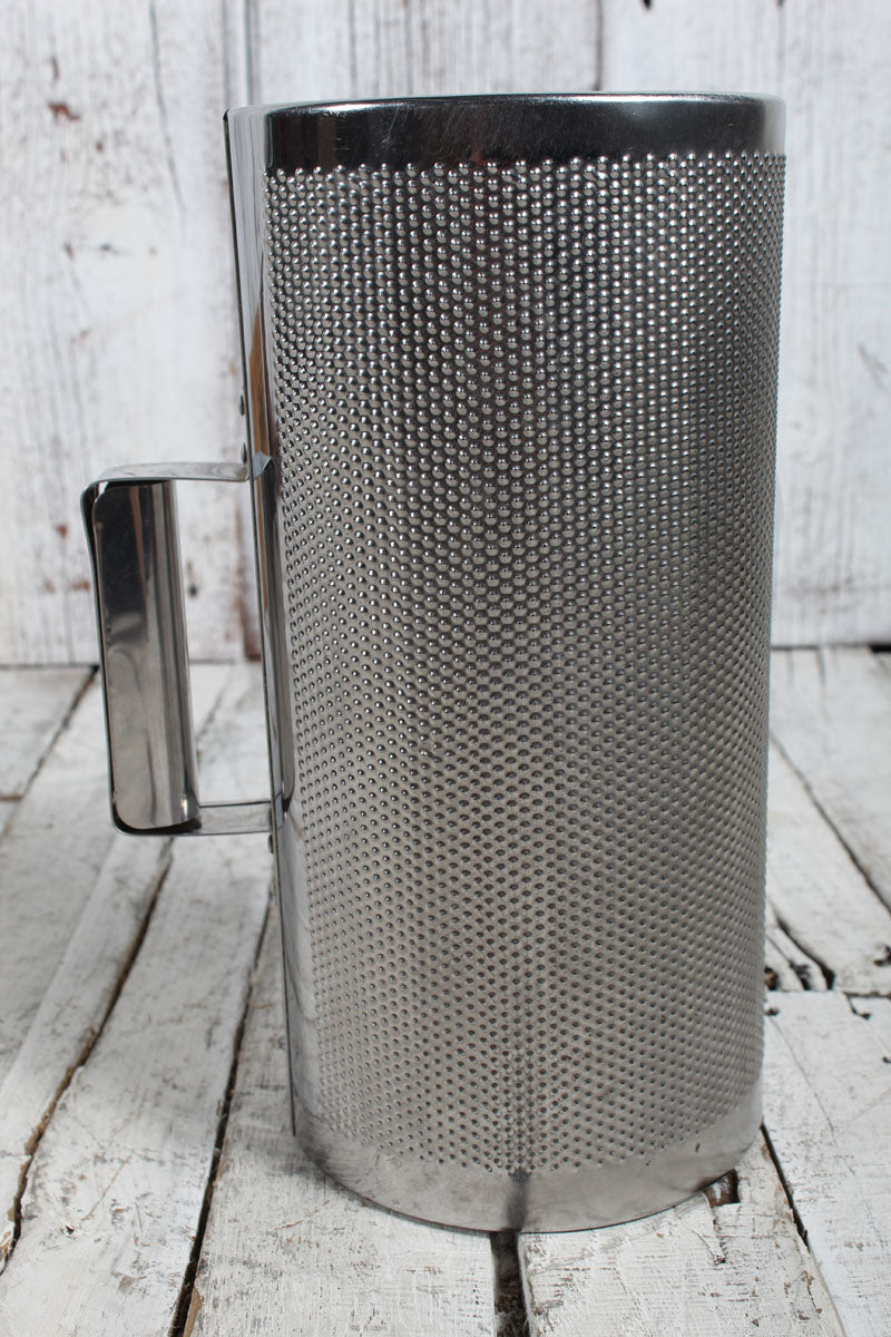 D'Luca Professional Large Stainless Steel Guiro with Scraper