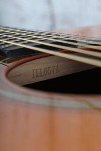 Yamaha FG5 Red Label Dreadnought Acoustic Guitar Natural with Hardshell Case
