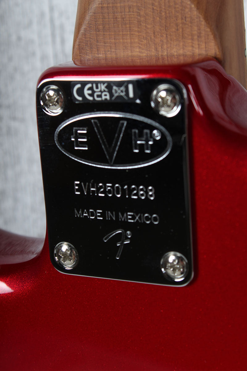 EVH 5150 Series Deluxe Electric Guitar Candy Apple Red Metallic with Gig Bag