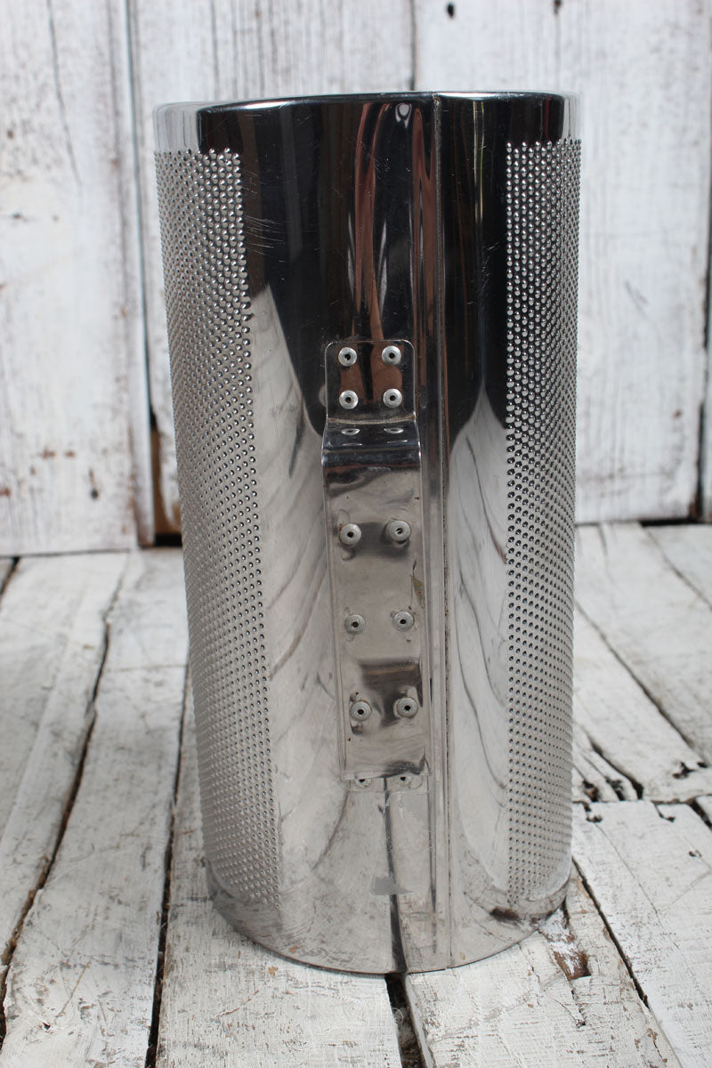D'Luca Professional Large Stainless Steel Guiro with Scraper
