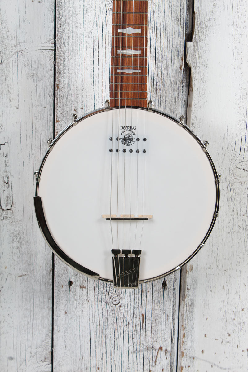 Deering Goodtime 6 Six String Acoustic Electric Banjo with Kavanjo Pickup Main image
