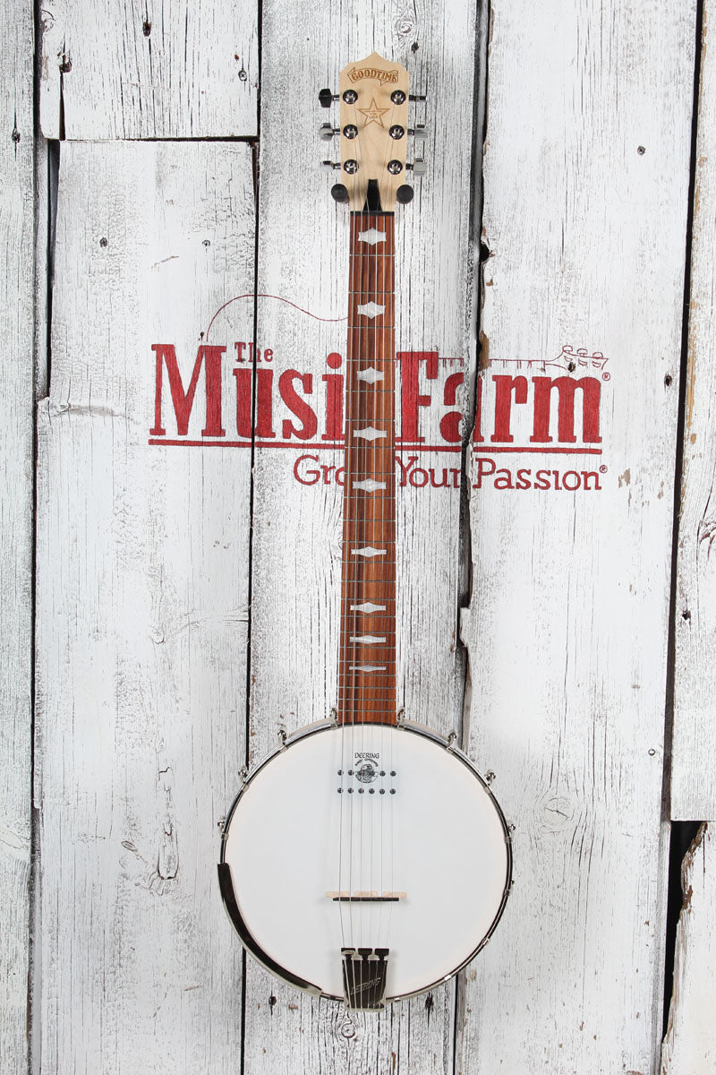 Deering Goodtime 6 Six String Acoustic Electric Banjo with Kavanjo Pickup Secondary image