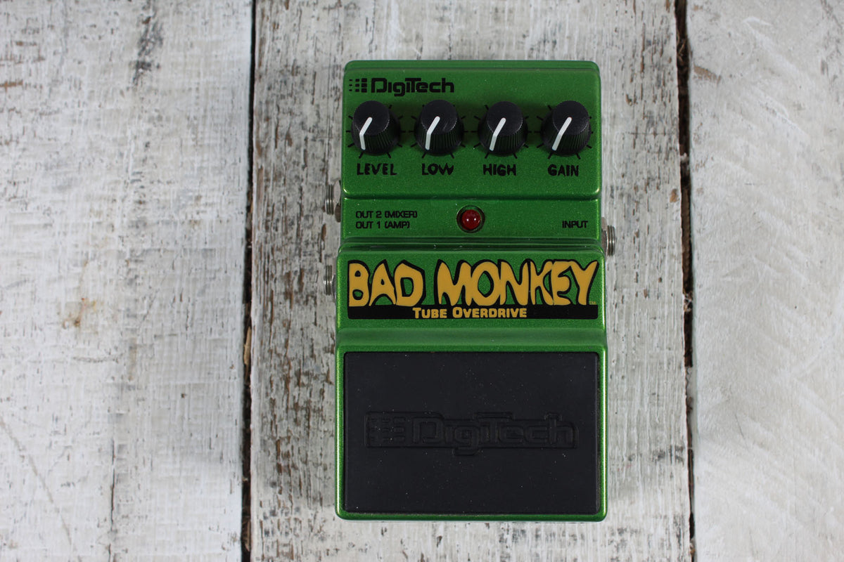 DigiTech Bad Monkey Tube Overdrive Pedal Electric Guitar Overdrive Effects Pedal