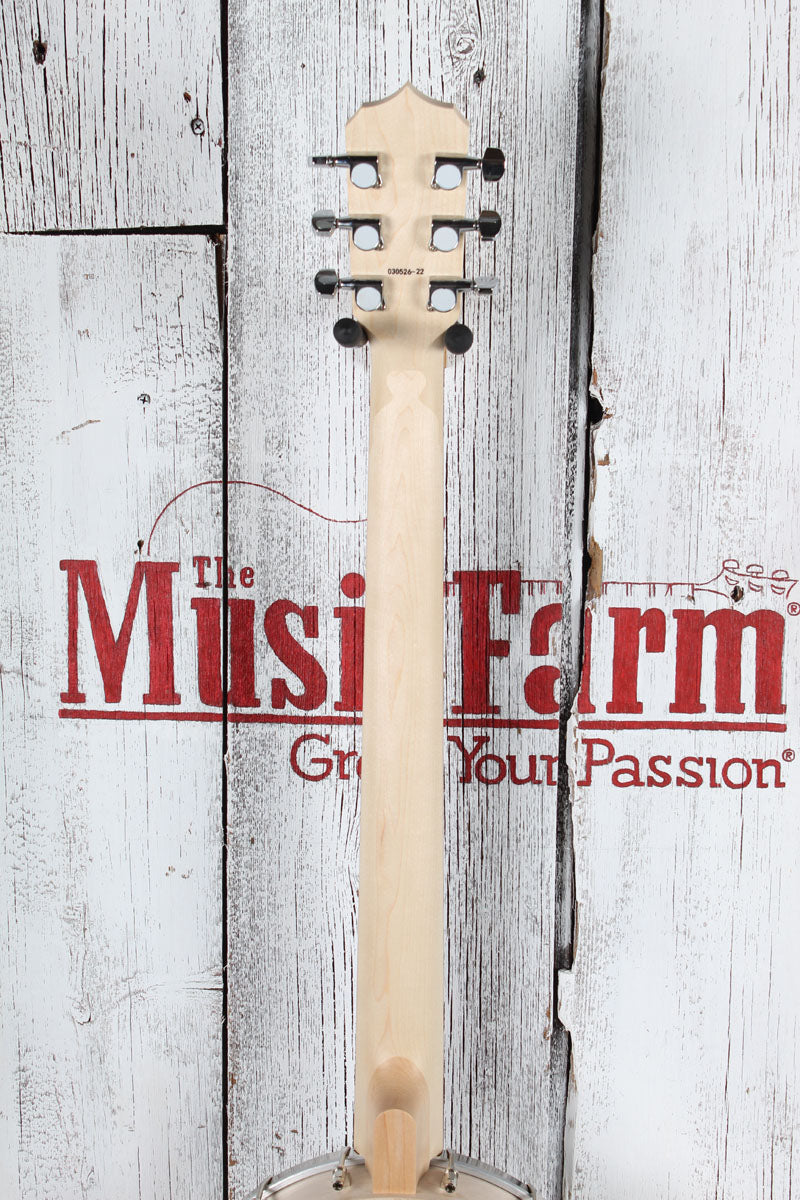 Deering Goodtime 6 Six String Acoustic Electric Banjo with Kavanjo Pickup