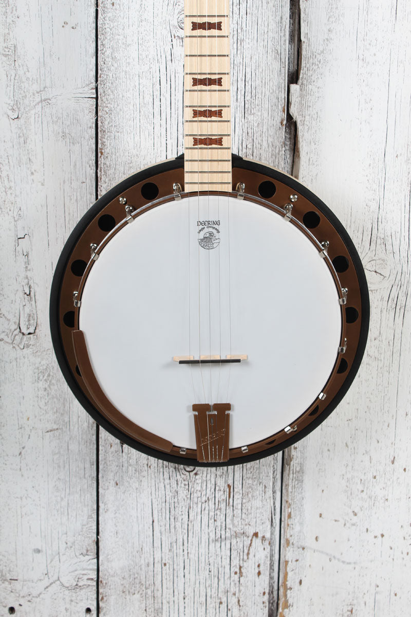 Deering Goodtime Special Banjo 5 String Resonator Back Banjo Natural Satin