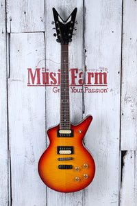 Dean Cadillac 1980 Flame Maple Electric Guitar Trans Cherry Sunburst Finish