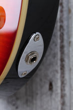 Load image into Gallery viewer, Dean Cadillac 1980 Flame Maple Electric Guitar Trans Cherry Sunburst Finish
