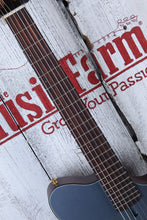 Load image into Gallery viewer, Ibanez FRH10N Thinline Nylon Acoustic Electric Guitar Indigo Blue Metallic