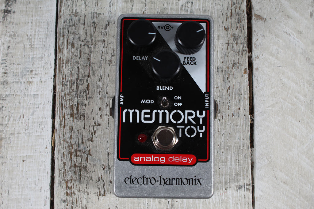 Electro Harmonix Memory Toy Analog Delay Pedal with Modulation Electric Guitar Analog Delay Effects Pedal