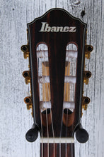 Load image into Gallery viewer, Ibanez FRH10N Thinline Nylon Acoustic Electric Guitar Indigo Blue Metallic