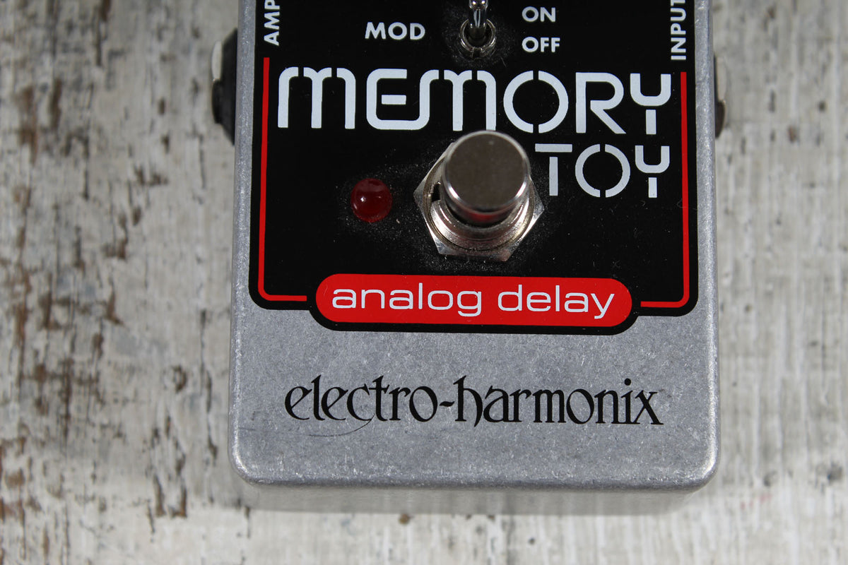 Electro Harmonix Memory Toy Analog Delay Pedal with Modulation Electric Guitar Analog Delay Effects Pedal