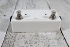 One Control Minimal Series White Loop Pedal Looper and A/B Switch Electric Guitar Effects Pedal