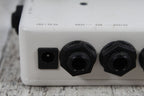 One Control Minimal Series White Loop Pedal Looper and A/B Switch Electric Guitar Effects Pedal