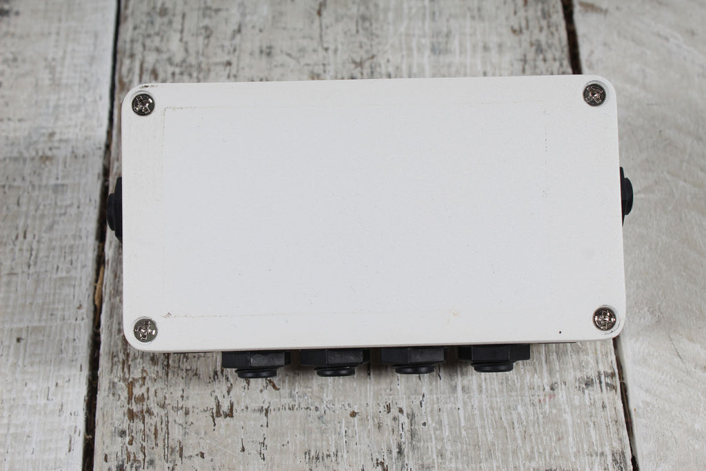 One Control Minimal Series White Loop Pedal Looper and A/B Switch Electric Guitar Effects Pedal