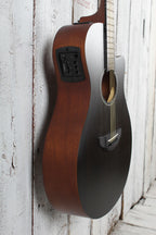Yamaha APX600M Thinline Cutaway Acoustic Electric Guitar Smokey Black Finish