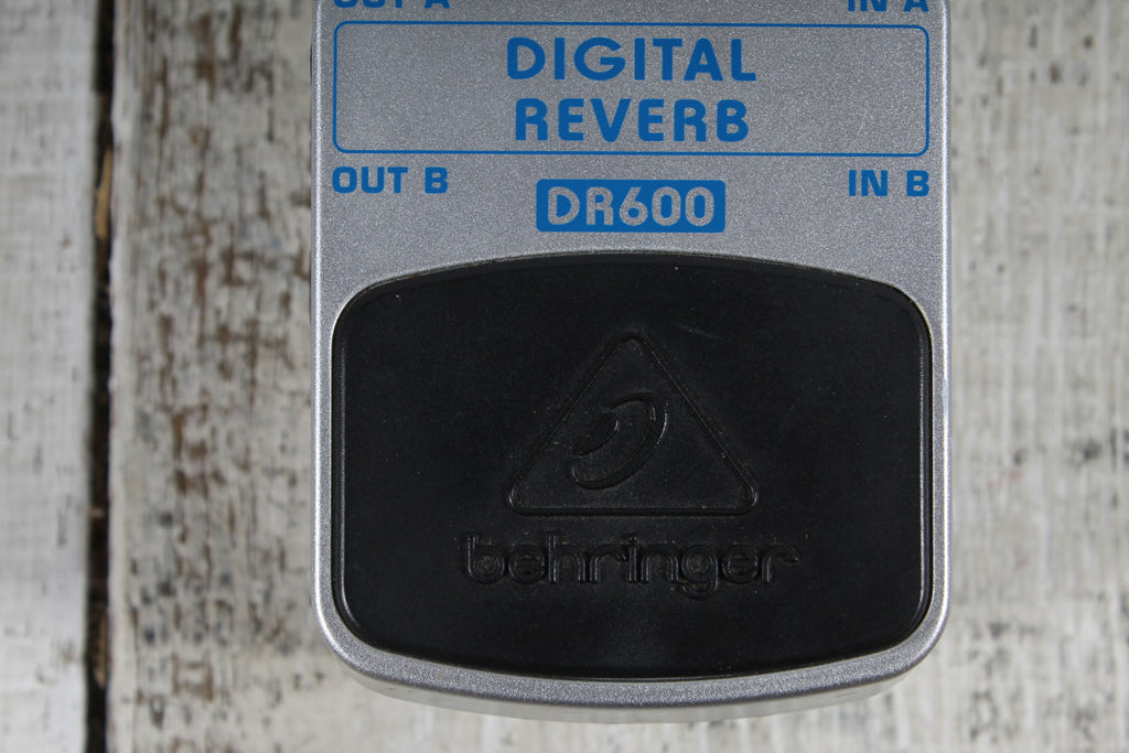 Behringer DR600 Digital Reverb Effects Pedal Electric Guitar Reverb Effects Pedal