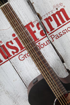 Yamaha APX600M Thinline Cutaway Acoustic Electric Guitar Smokey Black Finish