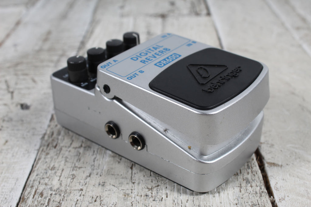 Behringer DR600 Digital Reverb Effects Pedal Electric Guitar Reverb Effects Pedal