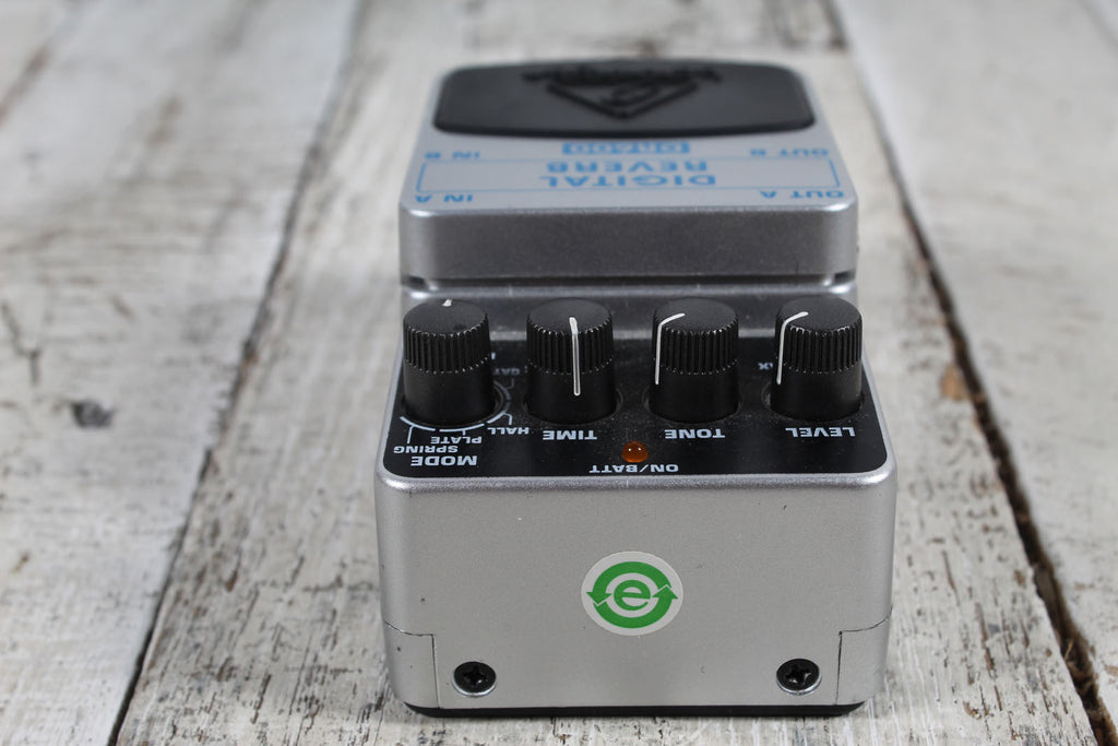 Behringer DR600 Digital Reverb Effects Pedal Electric Guitar Reverb Effects Pedal