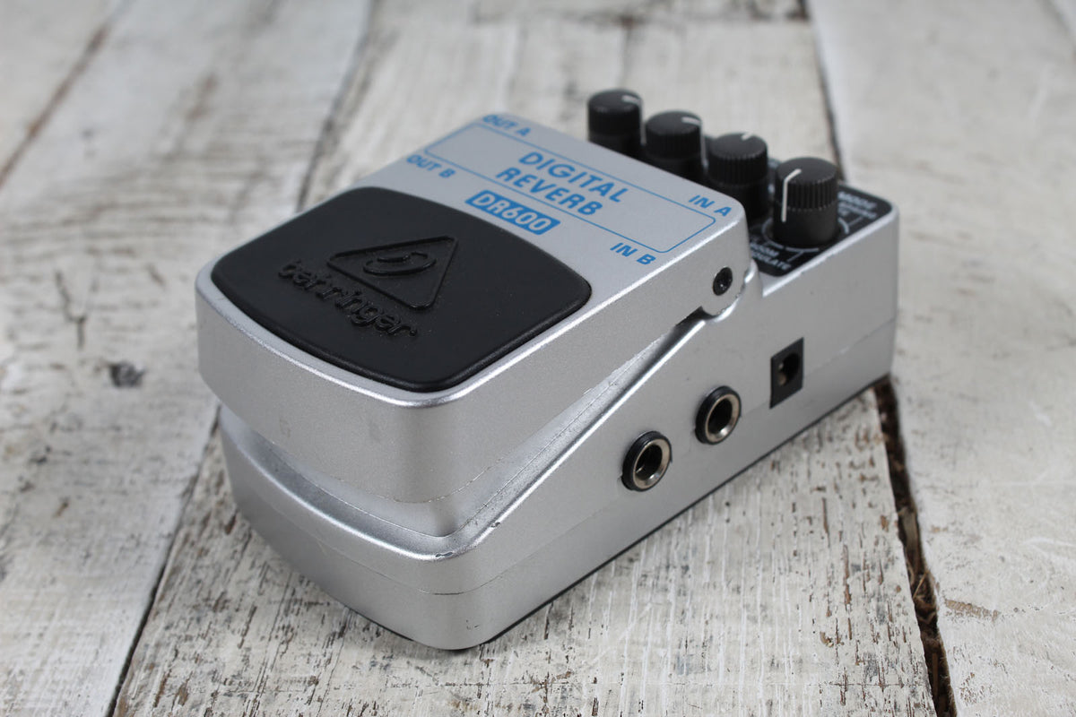 Behringer DR600 Digital Reverb Effects Pedal Electric Guitar Reverb Effects Pedal
