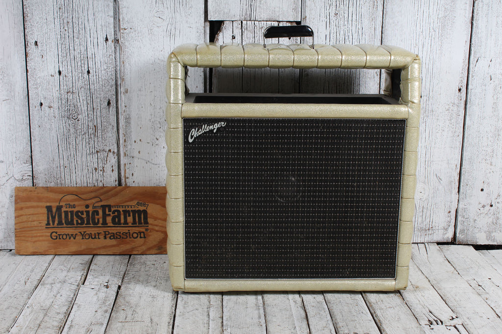 Kustom Vintage Challenger Tuck and Roll Amplifier Cabinet with Speaker AS IS