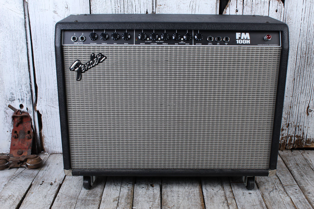 Fender FM 100H Electric Guitar Amplifier Head with Celestion G12T-100 Speakers