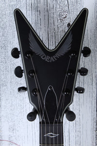 Dean ML Select Fluence Solid Body Electric Guitar Black Satin Finish