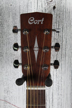 Cort Earth Pack Open Pore Acoustic Guitar Package with Gig Bag / Tuner / Strap / Picks