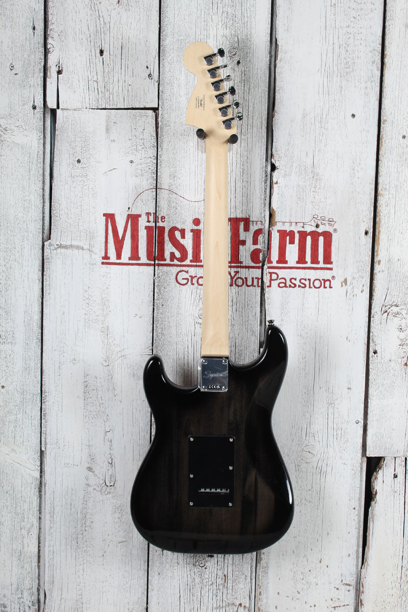 Fender Squier Affinity Series Stratocaster FMT HSS Electric Guitar Black Burst