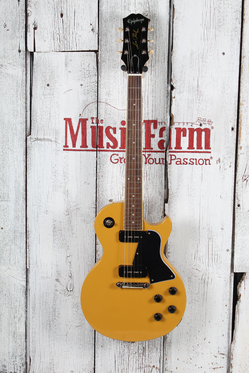 Epiphone Les Paul Special Solid Body Electric Guitar TV Yellow Finish Secondary image