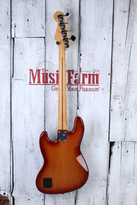 Fender Player Plus Jazz Bass Electric Bass Guitar Sienna Sunburst with Gig Bag
