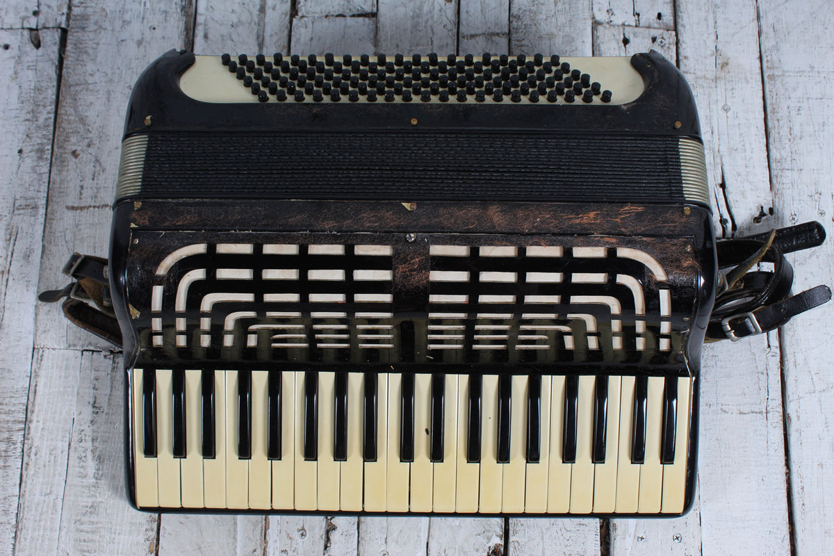 Excelsior NY Vintage Accordion Piano Accordion with Hardshell Case