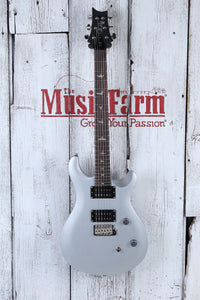 PRS SE CE 24 Standard Satin Electric Guitar Metallic Silver Satin with Gig Bag