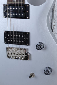 PRS SE CE 24 Standard Satin Electric Guitar Metallic Silver Satin with Gig Bag