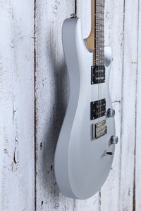 PRS SE CE 24 Standard Satin Electric Guitar Metallic Silver Satin with Gig Bag
