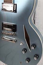 Epiphone Dave Grohl DG-335 Semi Hollow Electric Guitar Pelham Blue with Case
