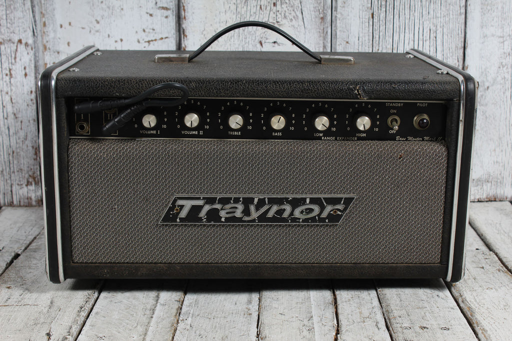 Traynor Vintage YBA-1A Mark II Bass Master Amp Head Electric Bass Guitar Amplifier Head