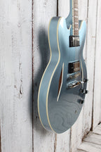 Epiphone Dave Grohl DG-335 Semi Hollow Electric Guitar Pelham Blue with Case