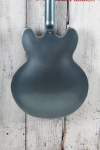 Epiphone Dave Grohl DG-335 Semi Hollow Electric Guitar Pelham Blue with Case
