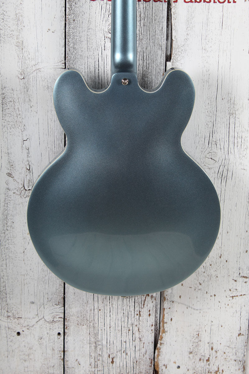 Epiphone Dave Grohl DG-335 Semi Hollow Electric Guitar Pelham Blue with Case