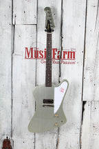 Epiphone 1963 Firebird Electric Guitar Silver Mist with Hardshell Case
