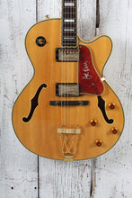 Load image into Gallery viewer, Epiphone 2006 Joe Pass Emperor-II Electric Guitar Natural with Hardshell Case
