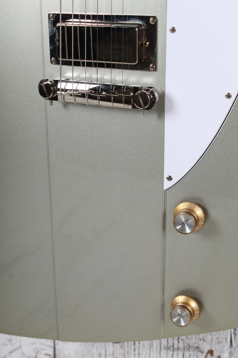 Epiphone 1963 Firebird Electric Guitar Silver Mist with Hardshell Case