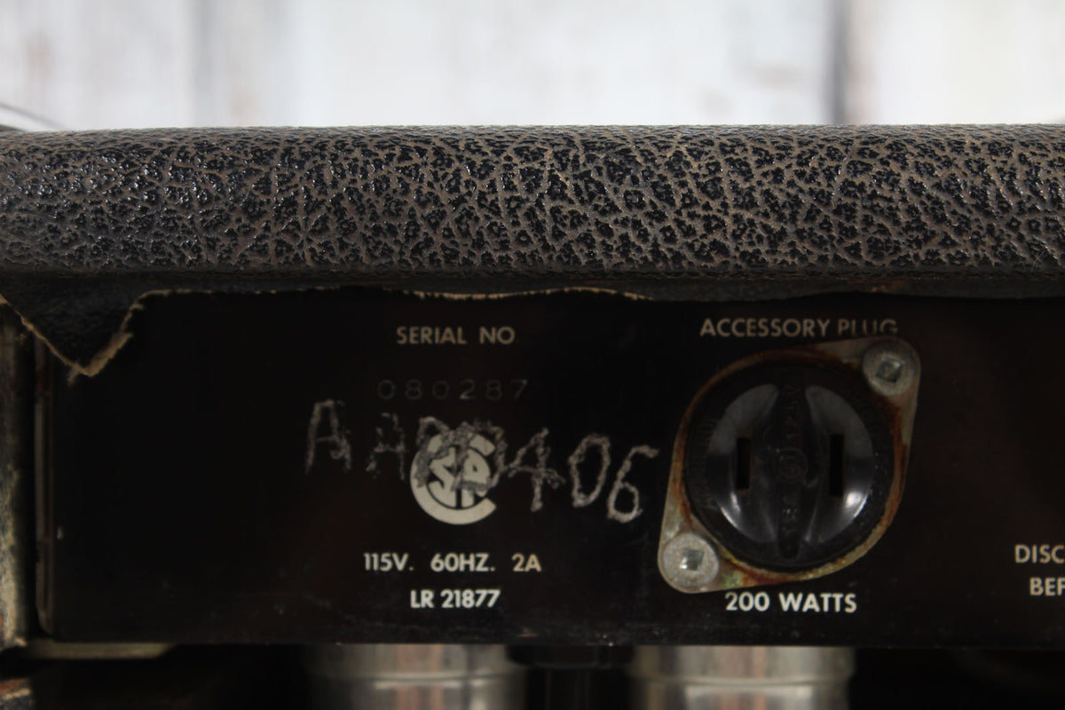Traynor Vintage YBA-1A Mark II Bass Master Amp Head Electric Bass Guitar Amplifier Head
