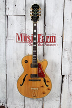 Load image into Gallery viewer, Epiphone 2006 Joe Pass Emperor-II Electric Guitar Natural with Hardshell Case