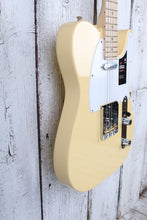 Load image into Gallery viewer, Fender American Performer Telecaster Electric Guitar Vintage White with Gig Bag