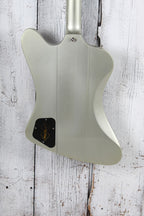 Epiphone 1963 Firebird Electric Guitar Silver Mist with Hardshell Case